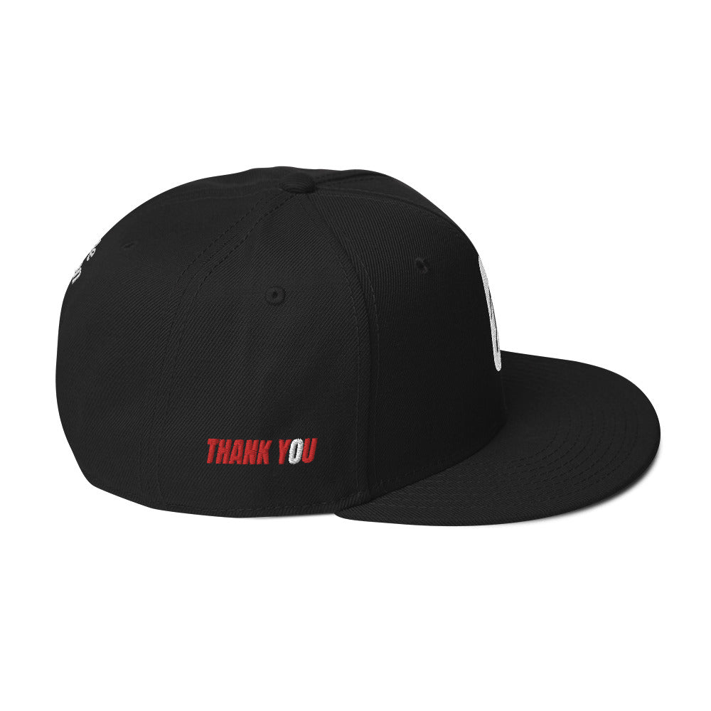 Thank You Dame Snapback Hat